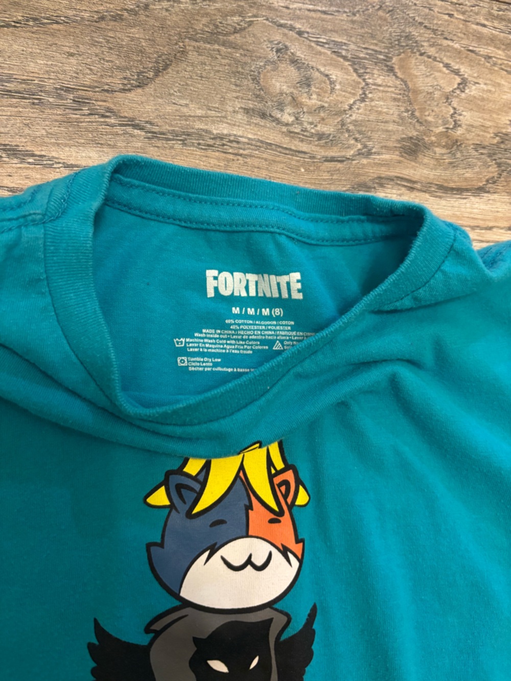 Fortnite Gradient Character Stack Tee - Picture 2 of 2